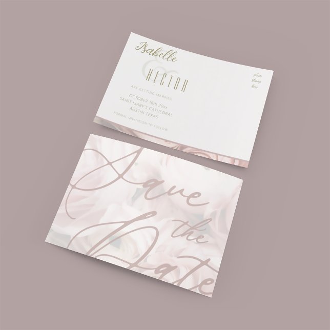 Peonies Save the Date Template (Creator Uploaded)