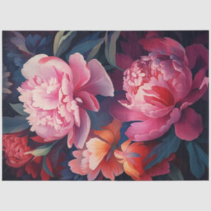 Peonies Series Design 15 Tissue Paper