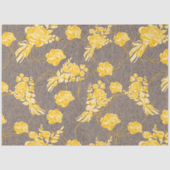 Peonies Series Design 3 Tissue Paper (Front)