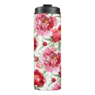 Peonies Thermal Tumbler