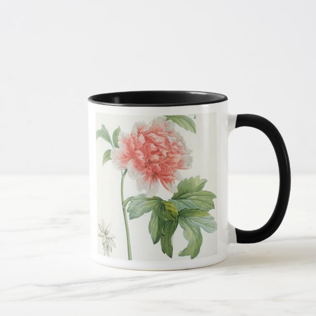 Peony, 1799 (colour stipple print) mug (Right)