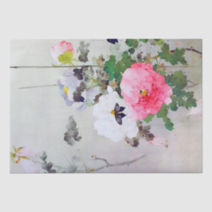 Peony and Butterfly (detail), Watanabe Seitei Medi Tissue Paper
