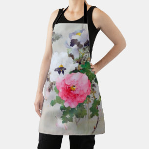 Peony and Butterfly, Watanabe Seitei Apron