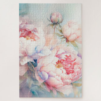 PEONY beautiful challenging floral family puzzle