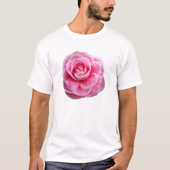 Peony - Black T-Shirt (Front)