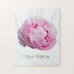 Peony Blossom Rose For Flower And Garden Lover Jigsaw Puzzle