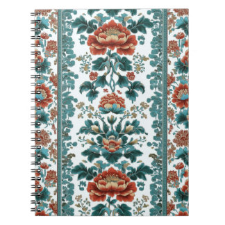 Peony Brocade Notebook
