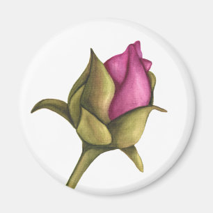 peony bud magnet