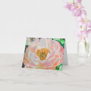 PEONY CARD