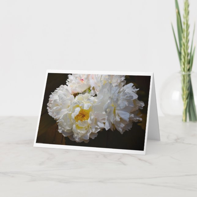 Peony, card (Front)