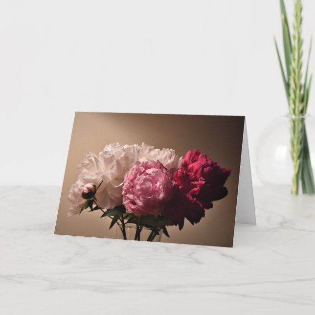 Peony, card (Front)