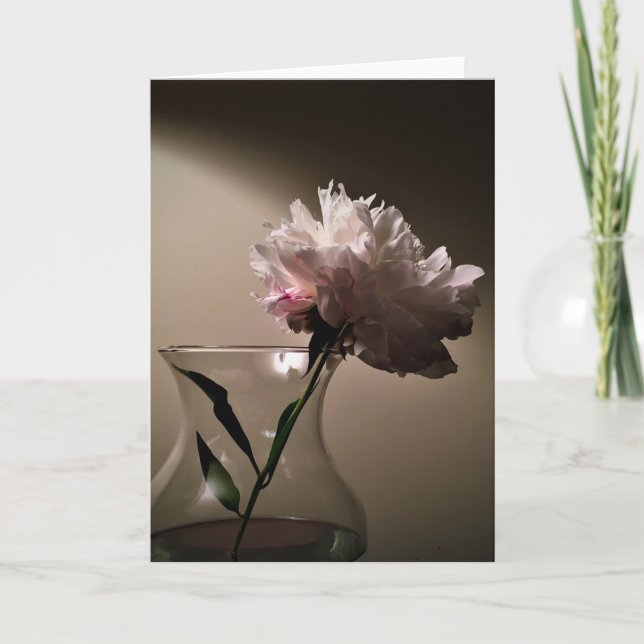 Peony, card (Front)
