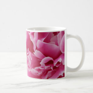 Peony closeup coffee mug
