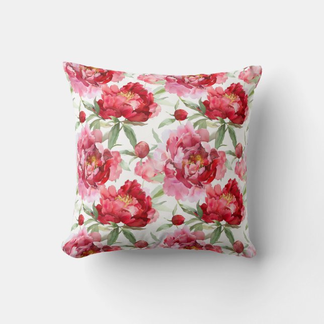 Peony  cushion (Front)