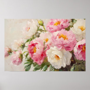  Peony Elegant Frame TV Art Poster