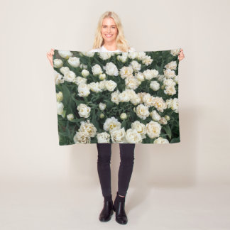 Peony Fleece Blanket