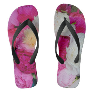 Peony flip-flops thongs