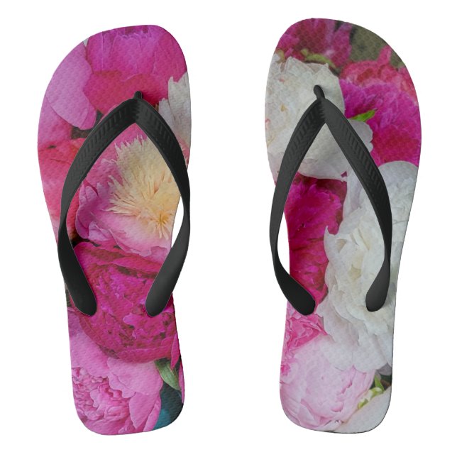 Peony flip-flops thongs (Footbed)