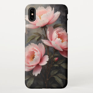 Peony Floral Artwork iPhone Case