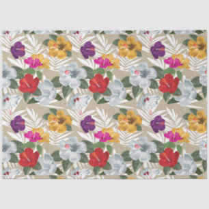 peony floral decoupage tissue paper