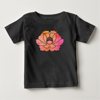 peony flower baby T-Shirt