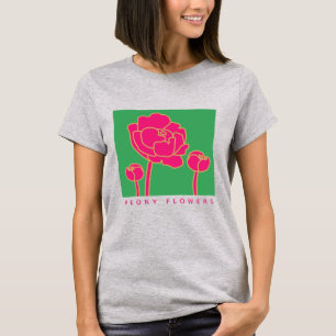 PEONY FLOWERS T-Shirt