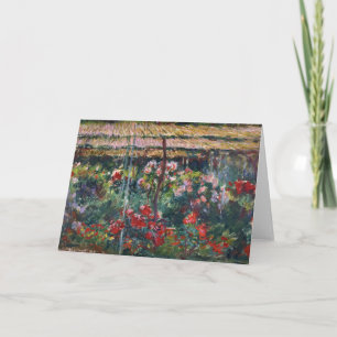 Peony Garden   Claude Monet Card
