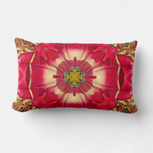 Peony Herats Lumbar Cushion