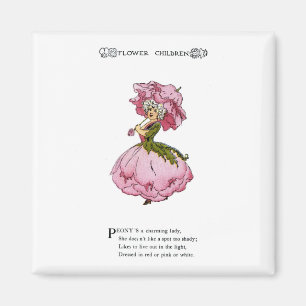 Peony Magnet