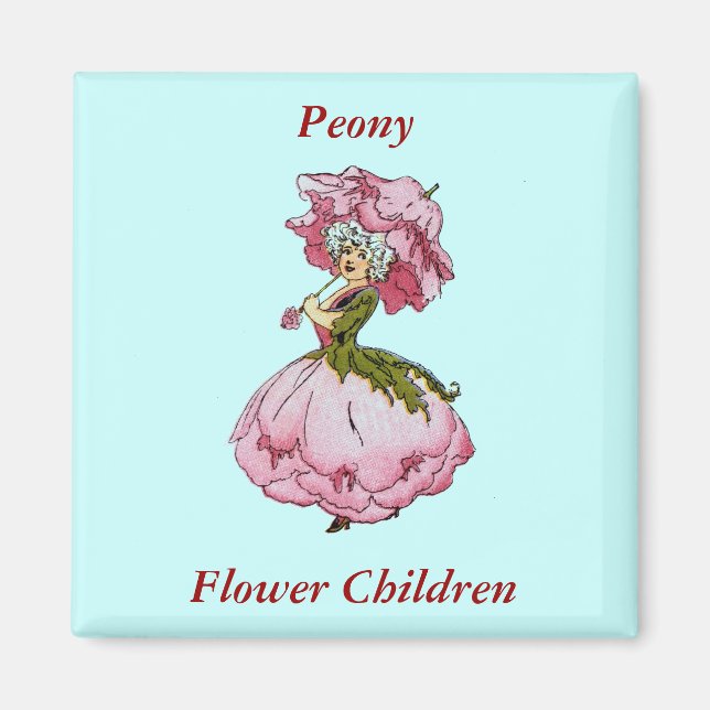 Peony Magnet (Front)