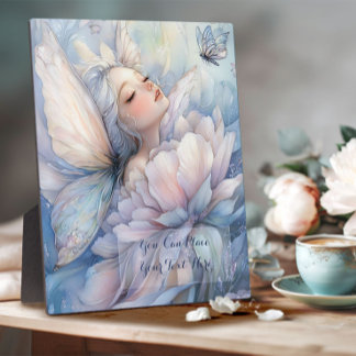 Peony Of The Dawn Plaque