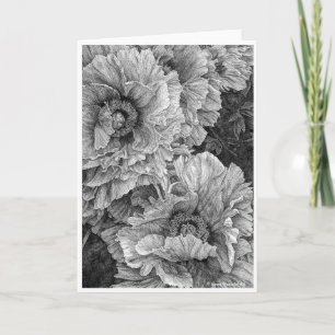 Peony Pair Greeting Card