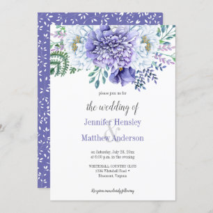 Peony Passion Wedding Invitation