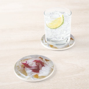 Peony petals coaster