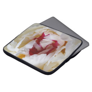 Peony petals laptop sleeve