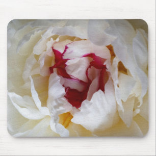 Peony petals mouse pad
