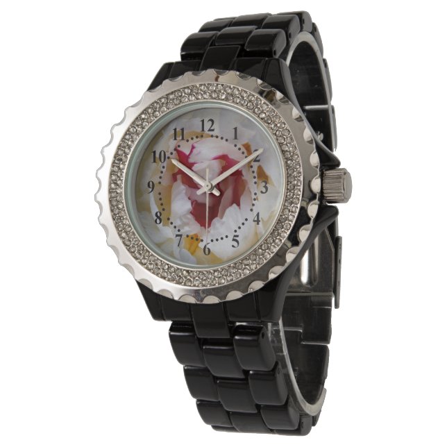 Peony petals watch (Angled)