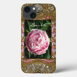 Peony Petticote Monogram 6/6s iPhone 13 Case