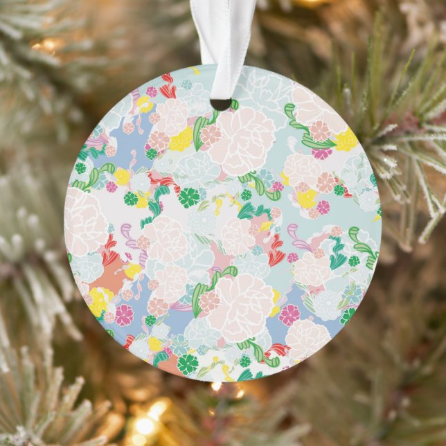 Peony pink ornament (Tree)
