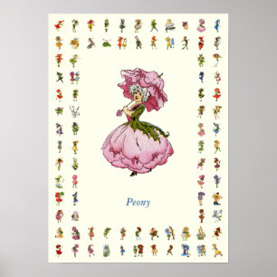 Peony Poster