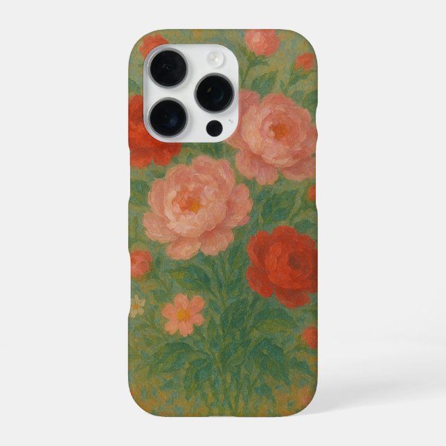 Peony Serenade iPhone Case (Back)