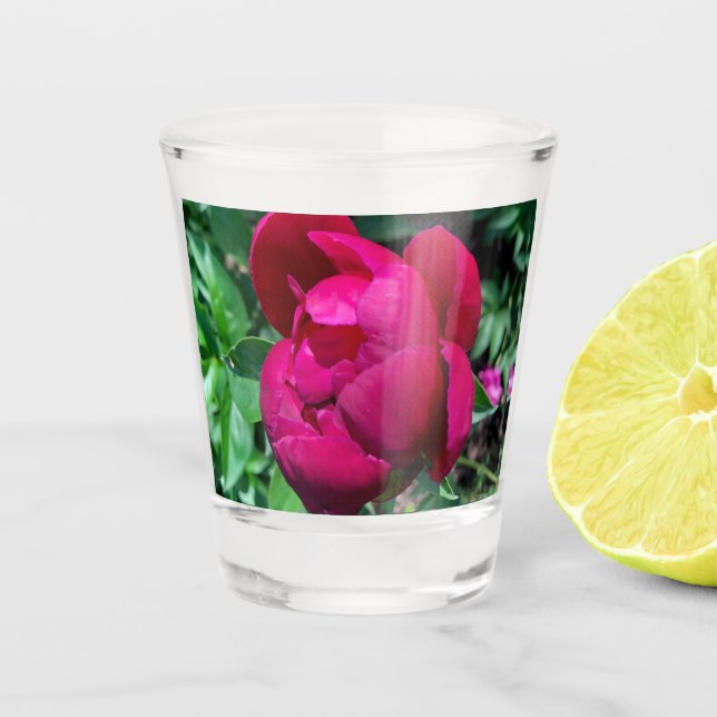 Peony Shot Glass (Front)