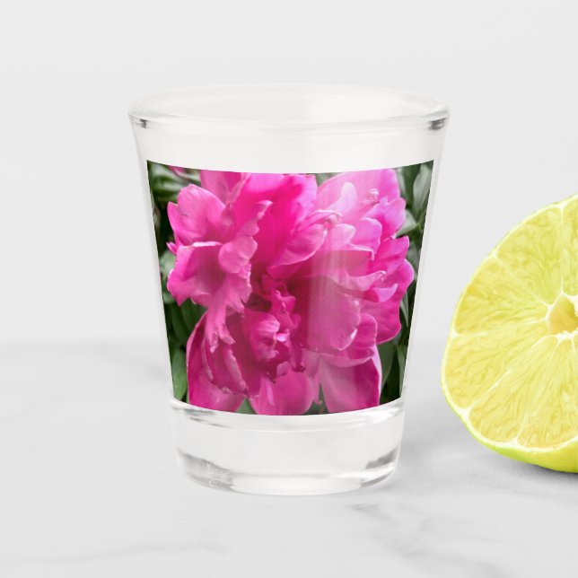 Peony Shot Glass (Front)