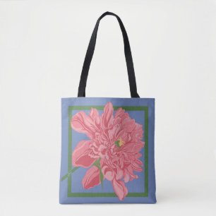 Peony Tote Bag