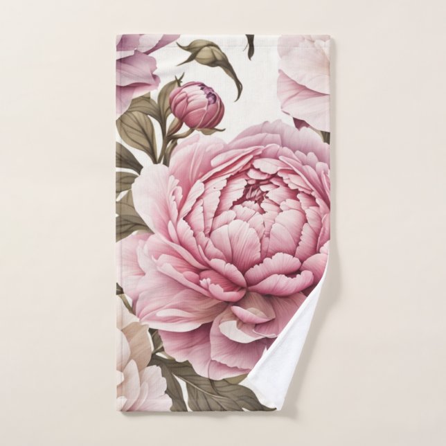 Peony Towel (Hand Towel)
