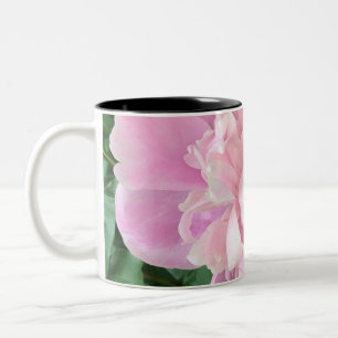 Peony Two-Tone Coffee Mug