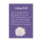 Peony Violet Purple Wedding Wishing Well Cards