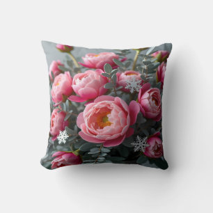 Peony Winter  Cushion