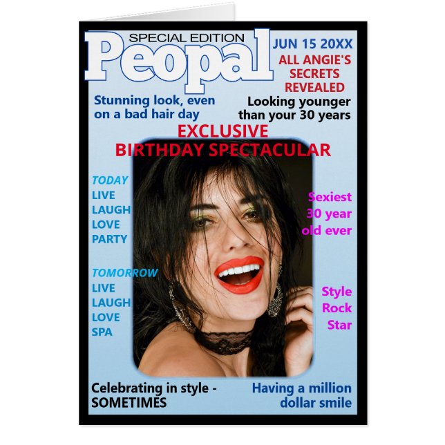 Peopal Mag Mockup-Birthday-Upload Photo-Modern-Fun (Front)