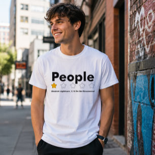 People: 1‑Star Review T-Shirt